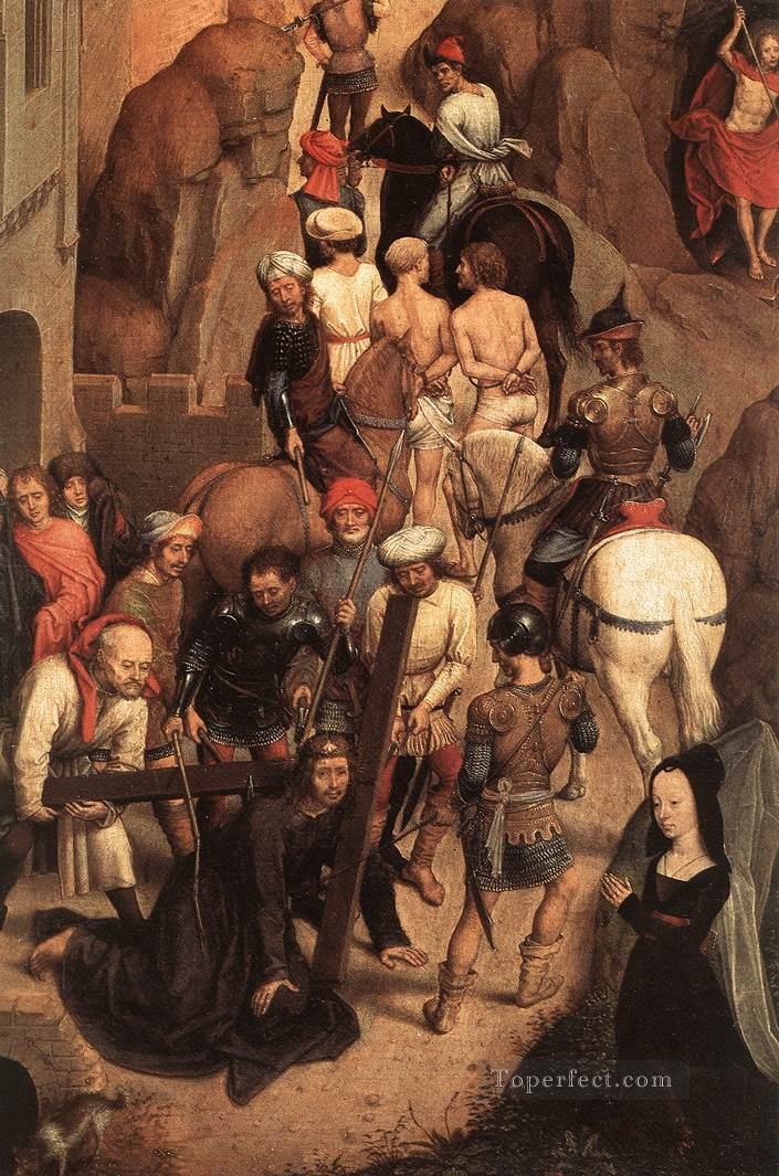 Szenen aus der Passion Christi 1470detail3 Ordensmann Hans Memling Ölgemälde